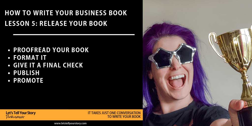 Lesson 5: how to release and promote your professional nonfiction book