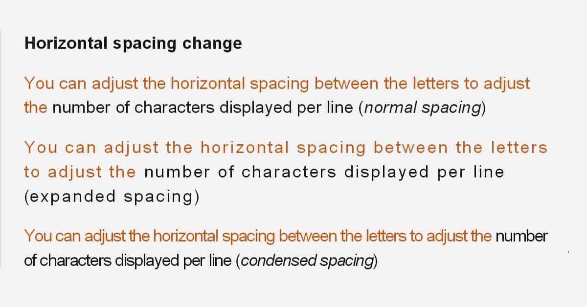 horizontal-spacing