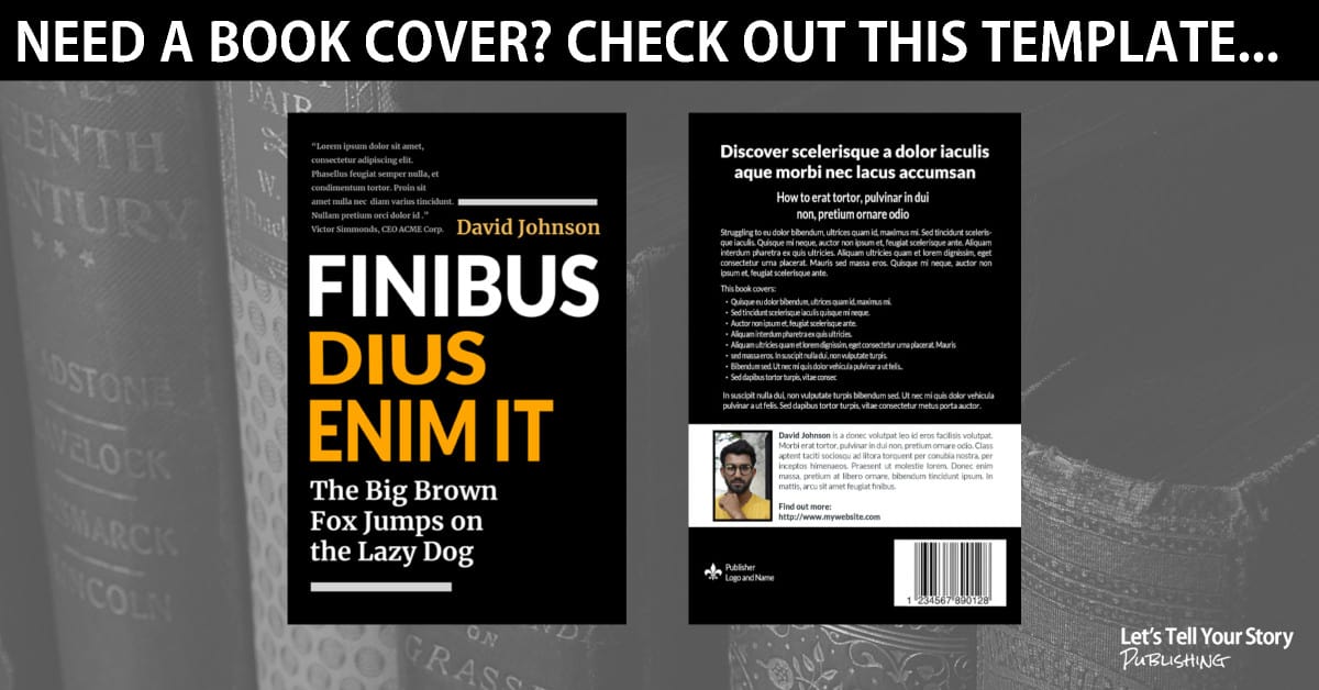 Book cover template ID: 1001