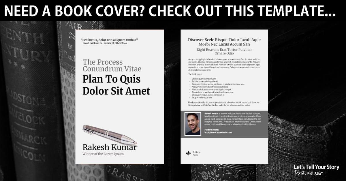 Book cover template ID: 3001