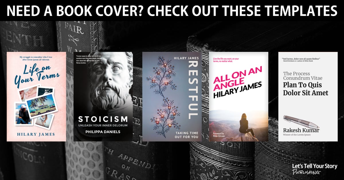 Photo-based business book covers